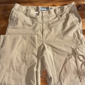 Old Navy Cargo Pants Men's *36x29 Beige Loose Relaxed Skater Military Camp Hike